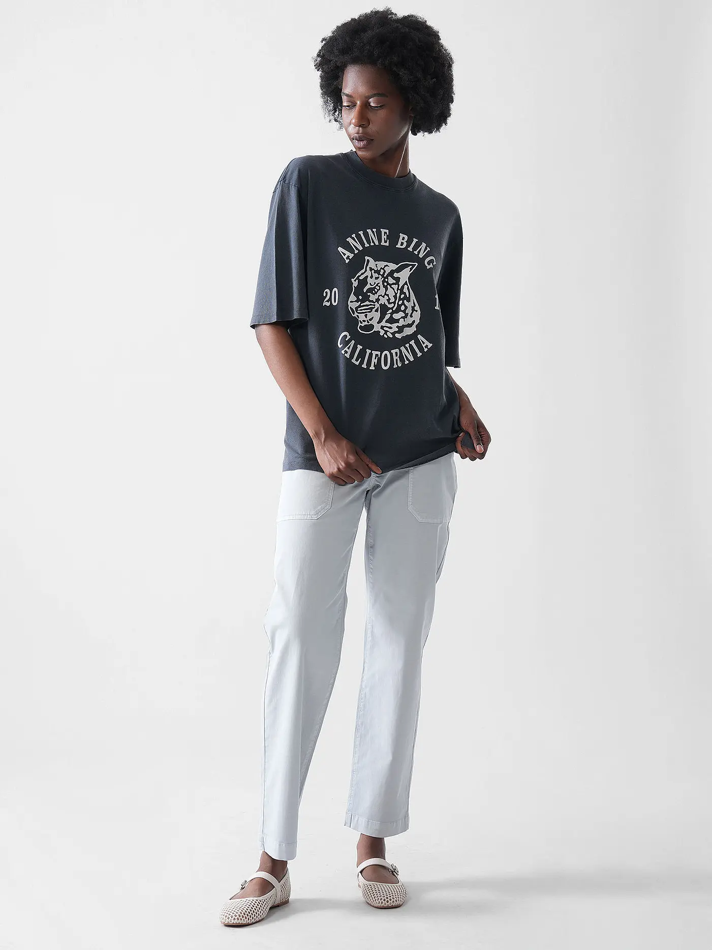 OPUS PANTS | Hose LISANA COOL | hellblau